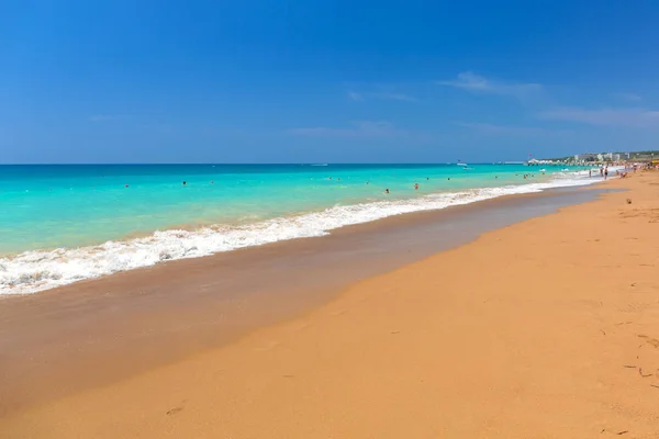 Blauwe Lagune Van Het Strand Van Turkse Rivièra Buurt Van — Stockfoto