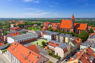 Güzel mimari Chelmno Town, Polonya