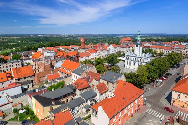 Vackra Arkitekturen Chelmno Stad Polen — Stockfoto