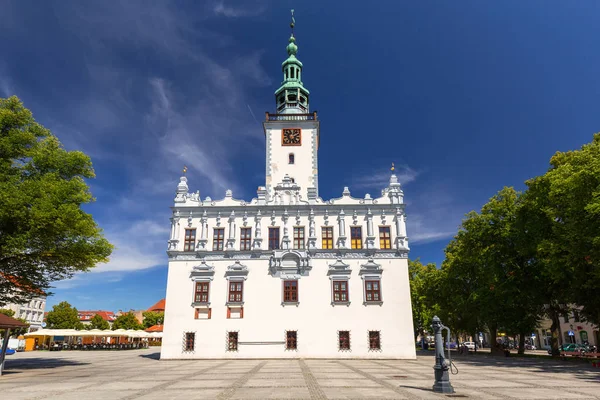 Αρχιτεκτονική Του Ιστορικού Δημαρχείου Κέλμνο Πολωνία — Φωτογραφία Αρχείου