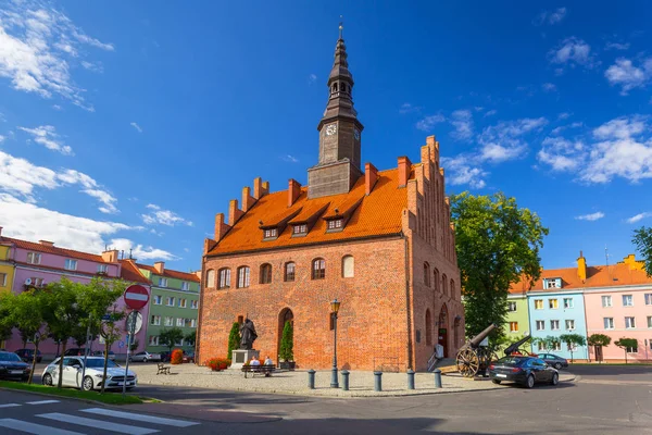 Câmara Municipal Praça Mercado Morag Polonia — Fotografia de Stock