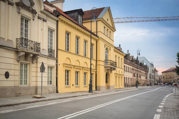 Arkitekturen Den Gamla Staden Warszawa Polen — Stockfoto