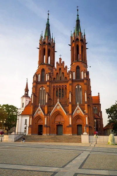 Basílica Assunção Bem Aventurada Virgem Maria Bialystok Polónia — Fotografia de Stock