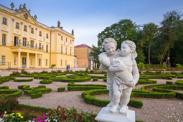 Hermosos Jardines Del Palacio Branicki Bialystok Polonia — Foto de Stock