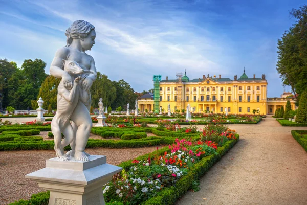 Wunderschöne Gärten Des Branicki Palastes Bialystok Polen — Stockfoto