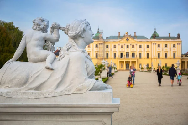 Schöne Architektur Des Branicki Palastes Bialystok Polen — Stockfoto