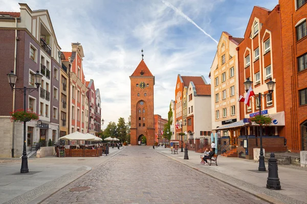 Elblag Polônia Setembro 2018 Arquitetura Cidade Velha Elblag Polônia Elblag — Fotografia de Stock