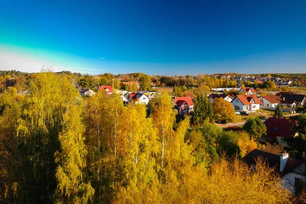 Mooie Herfst Landschap Polen — Stockfoto