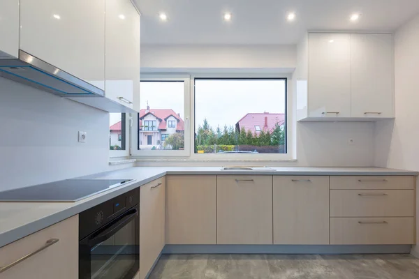 Neue Kücheneinrichtung Haus — Stockfoto