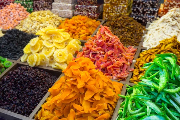 Surtido Frutas Secas Bazar Turquía — Foto de Stock