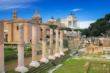 Roma, İtalya Roma Forumu mimarisi
