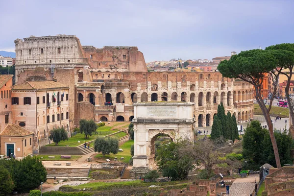 Roma, İtalya Roma Forumu mimarisi