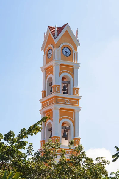 Färgglada Mexikanska Arkitekturen Yucatan — Stockfoto