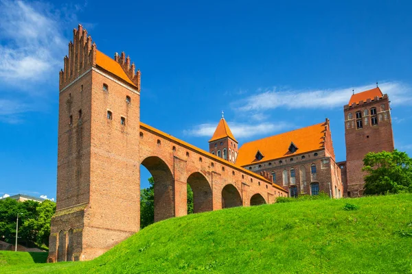 Castle Cathedral Kwidzyn Poland — Stock Photo, Image