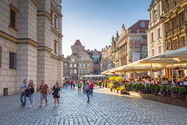 Poznan Polônia Setembro 2018 Arquitetura Praça Principal Poznan Polônia Poznan — Fotografia de Stock