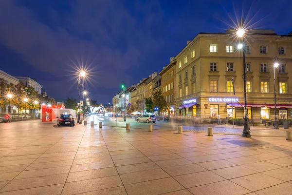 Warschau Polen September 2018 Architektur Des Königlichen Burgplatzes Warschau Bei — Stockfoto