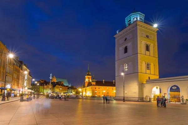 Varšava Polsko Září 2018 Architektura Královského Hradu Náměstí Městě Varšava — Stock fotografie