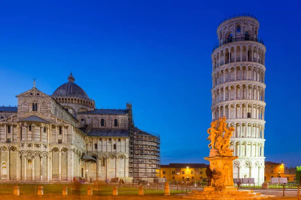 Torre Inclinada Pisa Piazza Dei Miracoli Italia — Foto de Stock
