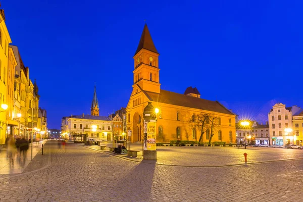 Torun Polsko Březen 2019 Architektura Starého Města Torunu Soumraku Polsko — Stock fotografie