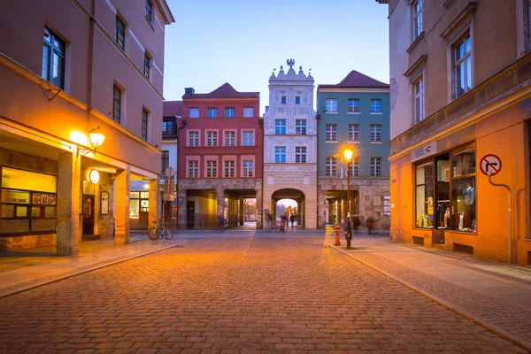 波兰托伦 2019年3月30日 波兰托伦老城区的建筑 托伦是波兰最古老的城市之一 也是天文学家尼科劳斯 哥白尼的诞生地 — 图库照片