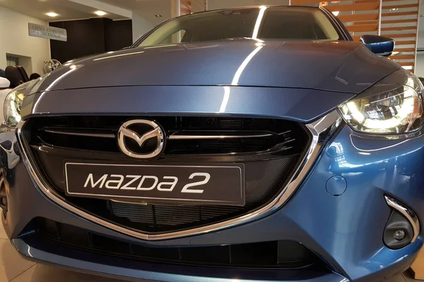 Gdańsk Polska Kwietnia 2019 Nowy Mazda Salonie Samochodowym Gdańsku Polska — Zdjęcie stockowe