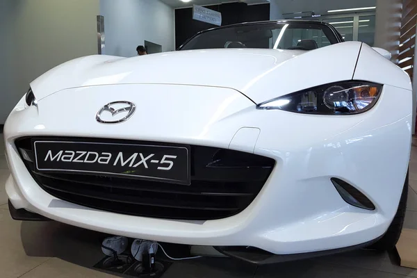 Gdansk Polônia Abril 2019 Mazda Showroom Carros Gdansk Polônia Mazda — Fotografia de Stock