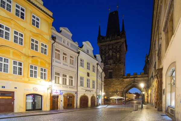 Praga Czechy Kwietnia 2019 Architektura Starego Miasta Pradze Nocą Republika — Zdjęcie stockowe