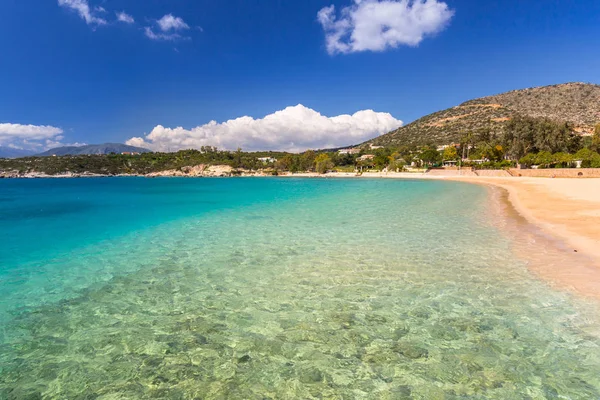 Schöner Strand Der Bucht Von Marathi Auf Kreta Griechenland — Stockfoto