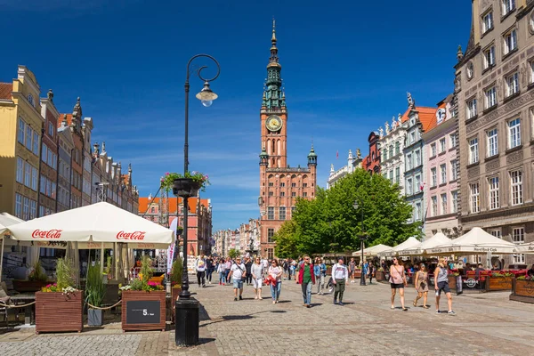 Gdaňsk Polsko Červen 2019 Architektura Starého Města Gdaňsku Polsko Gdaňsk — Stock fotografie