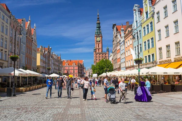 Gdansk Polen Juni 2019 Architectuur Van Oude Stad Gdansk Polen — Stockfoto