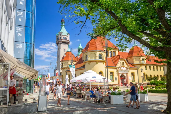 Sopot Polonya Haziran 2019 Sopot Baltık Denizi Ndeki Güzel Mimarisi — Stok fotoğraf