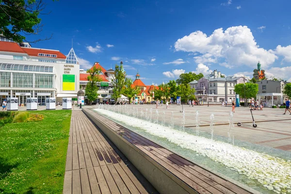 Sopot Polen Juni 2019 Schöne Architektur Von Sopot Der Ostsee — Stockfoto