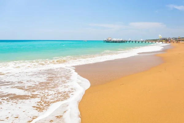Красиві Пейзажі Пляж Турецькій Рив Єрі Біля Сторона — стокове фото
