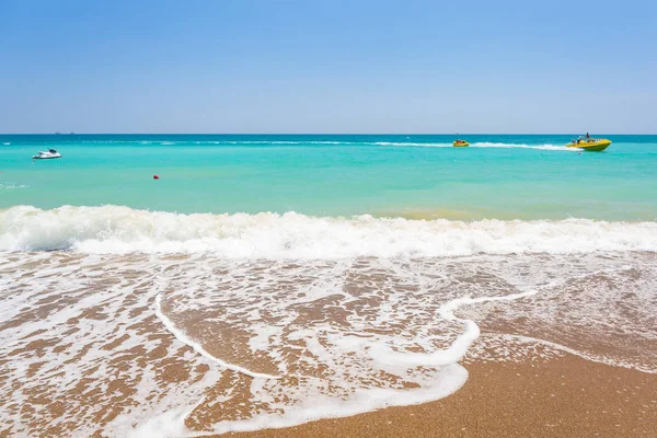 Beautiful Beach Scenery Turkish Riviera Side — Stock Photo, Image