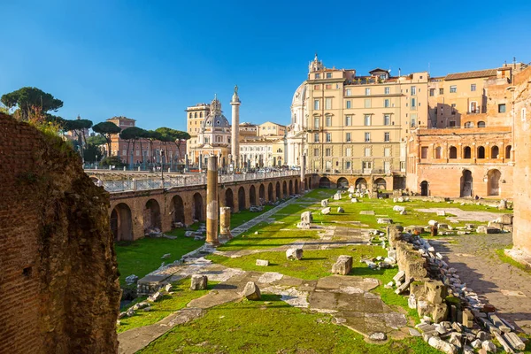 Ruines Forum Trajan Rome Italie — Photo