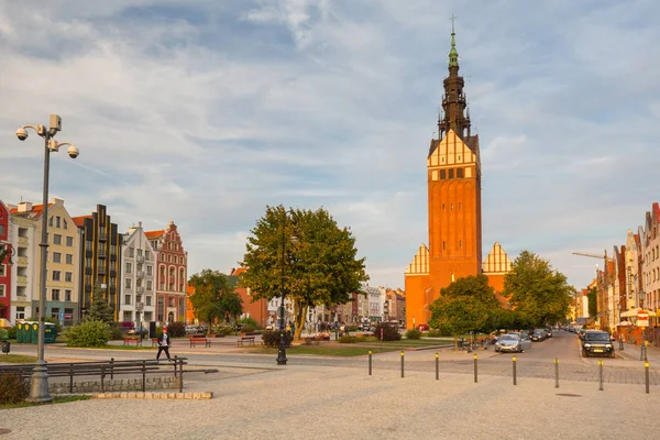 Elblag Polen September 2018 Architectuur Van Oude Binnenstad Van Elblag — Stockfoto