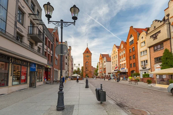エルブロンク ポーランドの旧市街のエルブロンク ポーランド 2018 アーキテクチャです エルブロンクは 北ポーランドの歴史的な街 — ストック写真