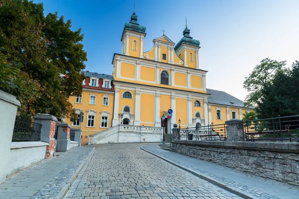 Архитектура Церкви Старом Городе Познани Польша — стоковое фото