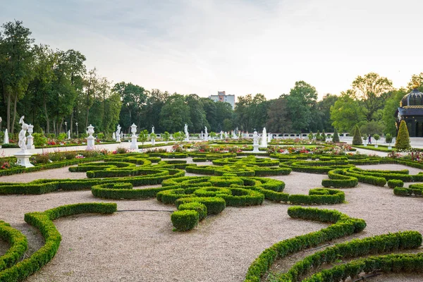 Bialystok Poland September 2018 Beautiful Gardens Branicki Palace Bialystok Poland — Stock Photo, Image