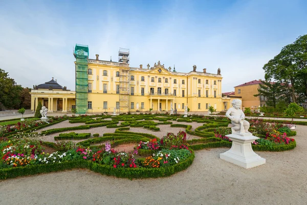 Bialystok Polen September 2018 Wunderschöne Gärten Des Branicki Palastes Bialystok — Stockfoto