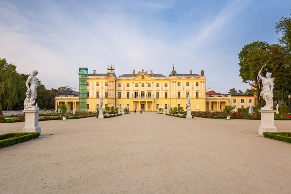 Bialystok Poland September 2018 Beautiful Gardens Branicki Palace Bialystok Poland — Stock Photo, Image