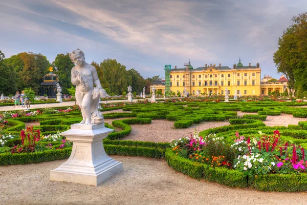 Bialystok Polônia Setembro 2018 Belos Jardins Palácio Branicki Bialystok Polônia — Fotografia de Stock