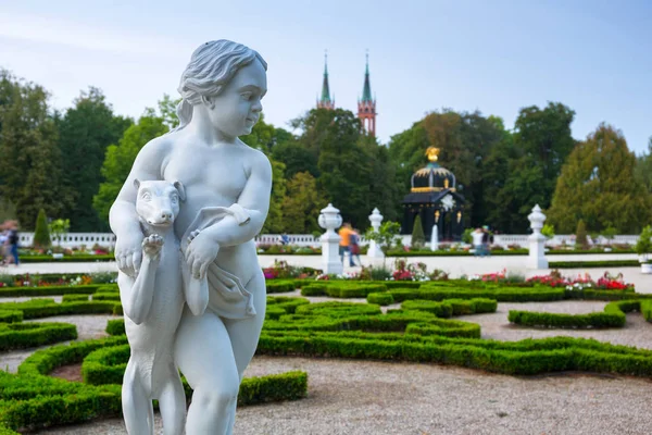 Bialystok Poland September 2018 Beautiful Gardens Branicki Palace Bialystok Poland — Stock Photo, Image