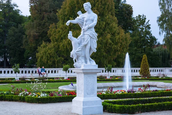 Bialystok Polônia Setembro 2018 Belos Jardins Palácio Branicki Bialystok Polônia — Fotografia de Stock