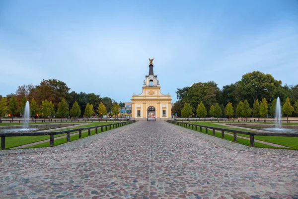 Bialystok Poland September 2018 Beautiful Architecture Branicki Palace Bialystok Dusk — Stock Photo, Image