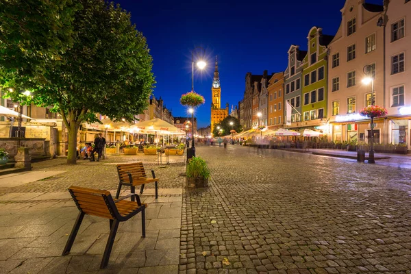 Gdansk Poland August 2019 Beautiful Architecture Old Town Gdansk Poland — Stock Photo, Image