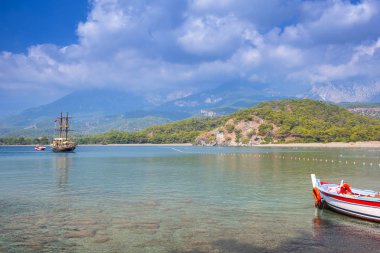 Antik Phaselis şehrinde güzel koy, Türkiye