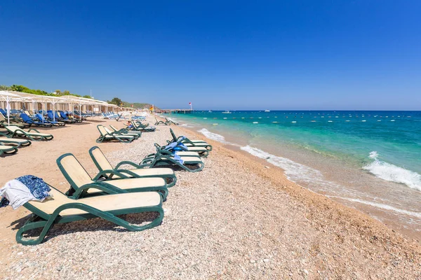 Lagoa Azul Praia Riviera Turca Perto Tekirova — Fotografia de Stock