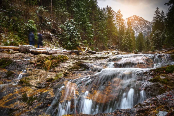 Mountain Creek Tatry Polska — Zdjęcie stockowe