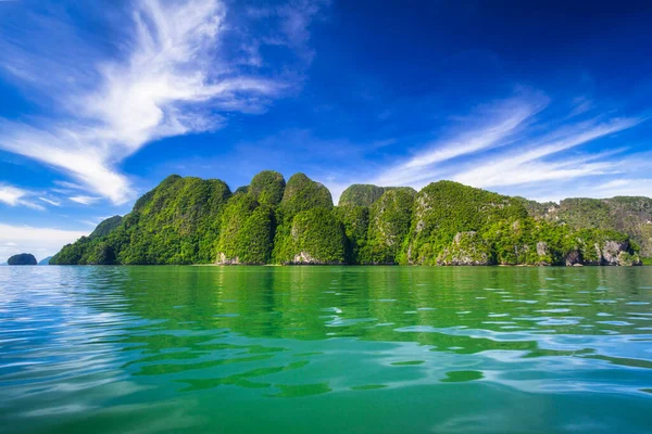 Niesamowita Zatoka Phang Nga Tysiącami Wysp Tajlandii — Zdjęcie stockowe